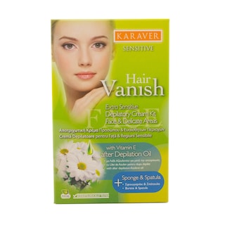 Karaver | Crema depilatoare pentru fata si zone sensibile 50ml