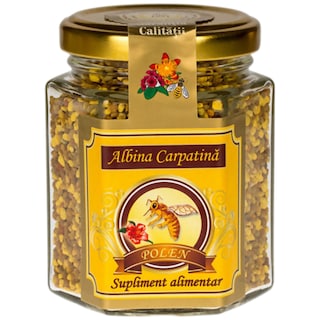Albina Carpatina | Supliment alimentar polen granule, la borcan 110g