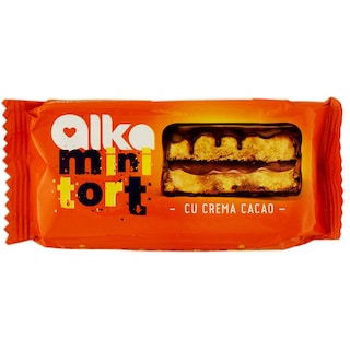 Alka | Prajitura casei | Minitort cu crema de cacao 30g