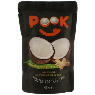 Pook | Chips de cocos cu sare 40g