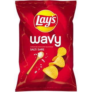 Lay's | Wavy | Chipsuri cu sare 210g