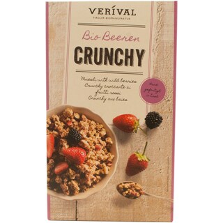 Verival Bio | Crunchy | Cereale cu fructe de padure bio 375g