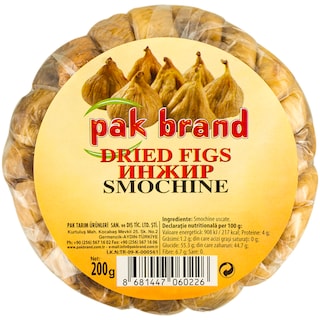 Pak Brand | Smochine deshidratate 200g