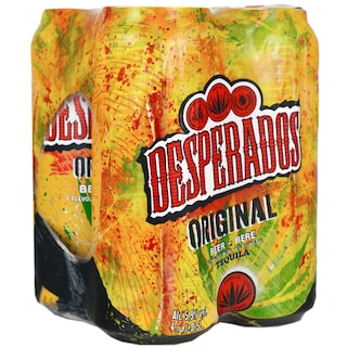 Desperados | Bere cu aroma de tequila 4x0.5L