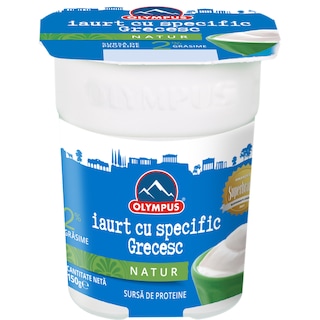 Olympus | Iaurt cu specific grecesc 2% grasime 150g