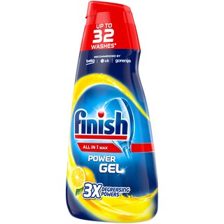 Finish | All in 1 Max | Gel pentru masina de spalat vase Lemon 650ml