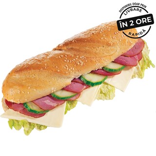 Mega Apetit | Sandwich cu pastrama de porc 235g