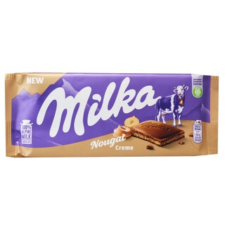 Milka | Ciocolata cu lapte si nougat creme 85g