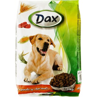 Dax | Hrana uscata cu carne de pasare pentru caini 3kg
