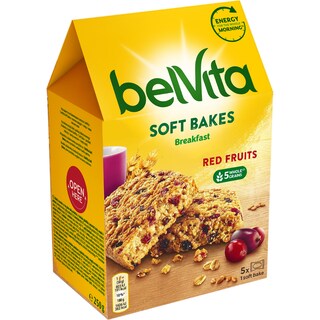 Belvita | Biscuiti cu merisoare, coacaze si stafide 250g