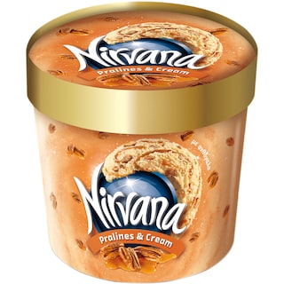 Nirvana | Inghetata Pralines & Cream 128g