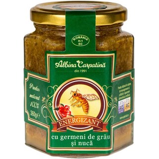 Albina Carpatina | Supliment alimentar Energizant cu germeni de grau si nuca 360g