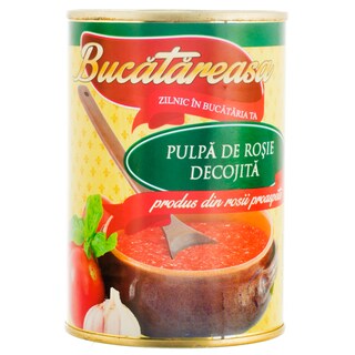 Bucatareasa | Pulpa de rosii decojite 425ml