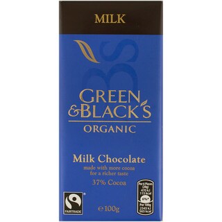 Green&Black's | Ciocolata bio cu lapte 100g
