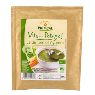 Primeal | Supa instant Buchetiera cu legume bio 50g
