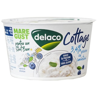 Delaco | Branza cottage 3.4% grasime 175g
