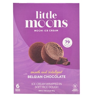 Little Moons | Inghetata mochi cu ciocolata belgiana 192g