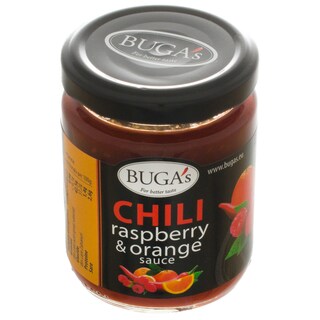 Buga's | Sos de chili,zmeura si portocala 170g