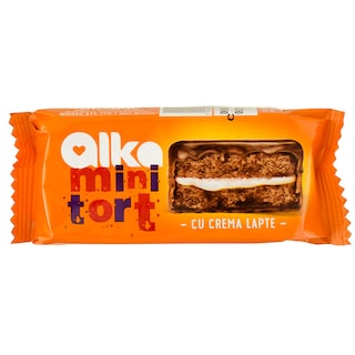 Alka | Prajitura casei | Minitort cu crema de lapte 30g