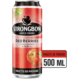 Strongbow | Cidru din mere Red Berries 0.5L
