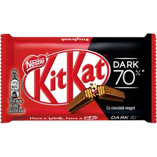 KitKat | Dark | Napolitana glazurata cu ciocolata neagra 41.5g