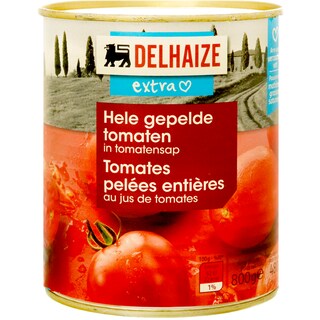 Delhaize | Rosii intregi decojite 800g