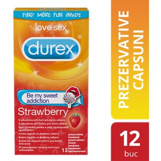 Durex | Prezervative Strawberry