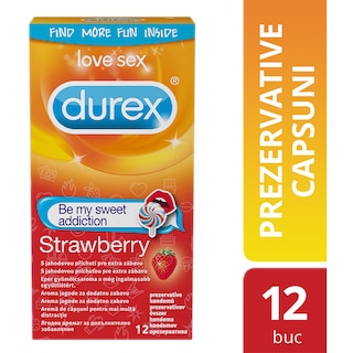 Durex | Prezervative Strawberry
