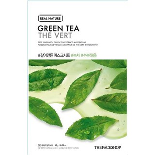 The Face Shop | Masca de fata cu ceai verde Real Nature 20g