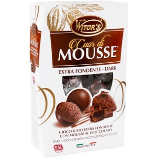 Witor's | CuorDiMousse | Praline de ciocolata neagra 136g