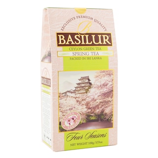 Basilur | Ceai verde Four Seasons Spring tea rezerva 100g