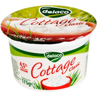 Delaco | Branza Cottage Clasic 4.5% grasime 175g