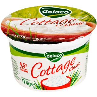 Delaco | Branza Cottage Clasic 4.5% grasime 175g