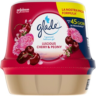 Glade | Odorizant gel baie Luscious Cherry & Peony 180g