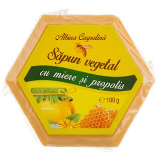 Albina Carpatina | Sapun cu miere si propolis 100g