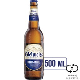 Bere alba nefiltrata 0.5L