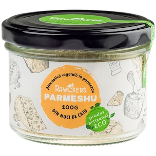 Rawckers | Parmeshu eco alternativa vegetala pentru parmezan 100g