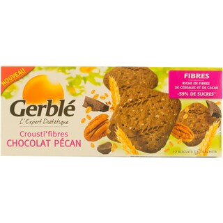 Gerble | Biscuiti cu ciocolata si nuci pecan 132g