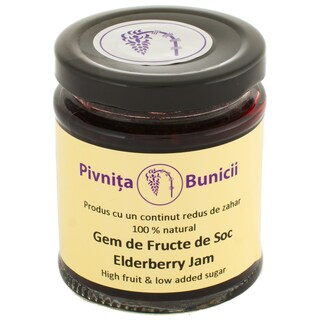 Pivnita Bunicii | Gem de fructe de soc  190g