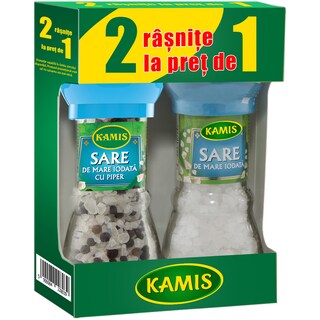 Kamis | Rasnite cu sare de mare si piper  90g+75g