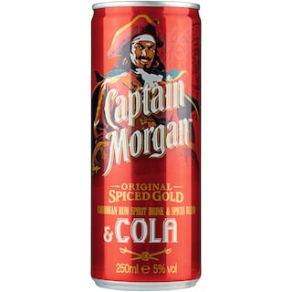 Captain Morgan | Rom & cola  250ml