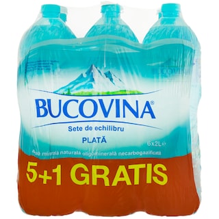 Bucovina | Apa minerala naturala plata 5+1x2L