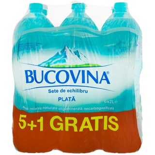 Bucovina | Apa minerala naturala plata 5+1x2L