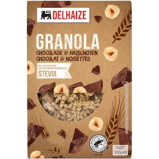 Delhaize | Granola cu ciocolata si alune de padure 350g