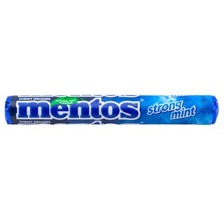 Mentos | Drajeuri cu menta puternica 37.5g
