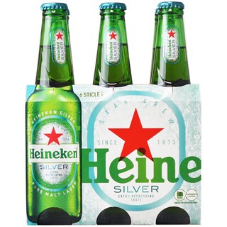 Heineken | Silver | Bere blonda  6x0.33L