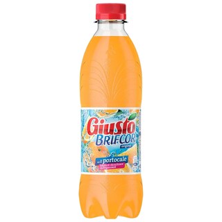 Giusto | Brifcor | Bautura racoritoare carbogazoasa cu suc de portocale 500ml