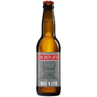 One beer later | Bere artizanala Czech Lager Rock 'N' Beer 330ml