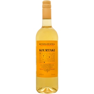 Kourtaki | Vin alb Retsina  0.75L