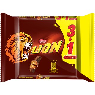 Lion | Baton de ciocolata 3! gratis 4x42g